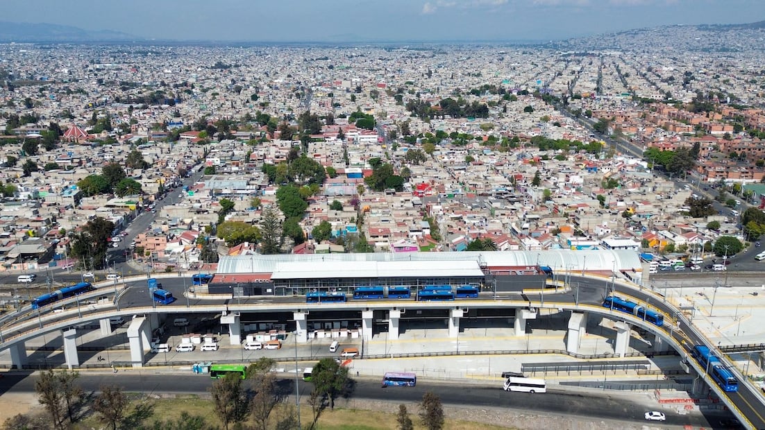 Foto: Cuartoscuro (La extensión de la Línea 11 del Trolebús hacia Ixtapaluca iniciará desde la estación Puente Rojo)