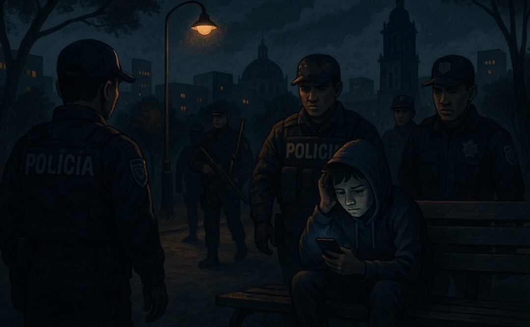 Rescatan a niño de 13 años que cayó en la trampa de las "llamadas cruzadas" en Ecatepec. Foto: (IA)