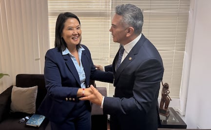 Alito Moreno se reúne con Keiko Fujimori para hablar de la cooperación entre México y Perú