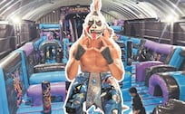 Psycho Clown abre Arenita Kids en CDMX: lucha libre, inflables y diversión para niños
