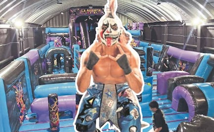 Psycho Clown abre Arenita Kids en CDMX: lucha libre, inflables y diversión para niños