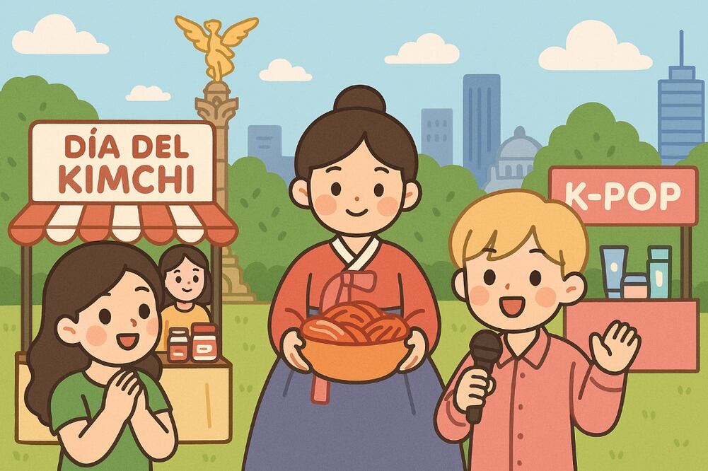 Celebra el Día del Kimchi en CDMX. Foto: (IA)