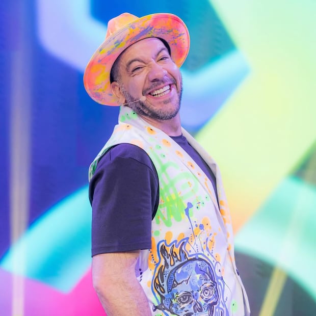 Faisy conductor de "Me Caigo de Risa" (Vía: Facebook)