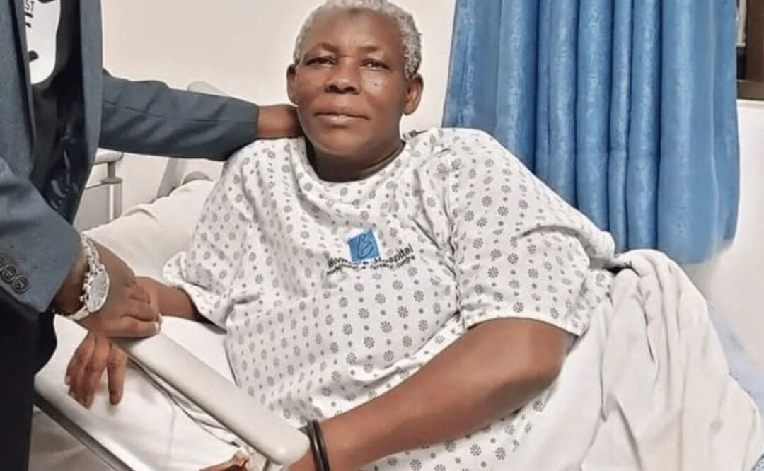 Abuelita de 70 años se hace viral por dar a luz a gemelos, en Uganda