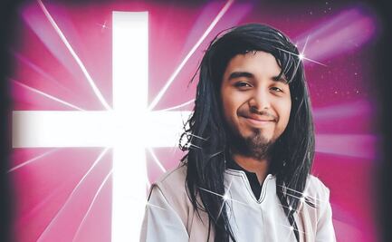Universitario potosino cumple su sueño de interpretar a Jesús en Semana Santa