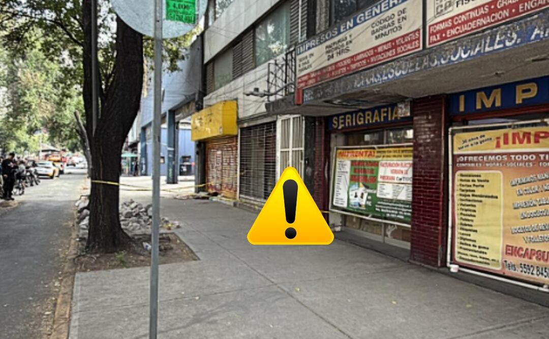 Foto: Redes sociales (Paramédicos dejan a Javier herido en la calle y más tarde el hombre muere en la alcaldía Cuauhtémoc ¿cómo ocurrió?)