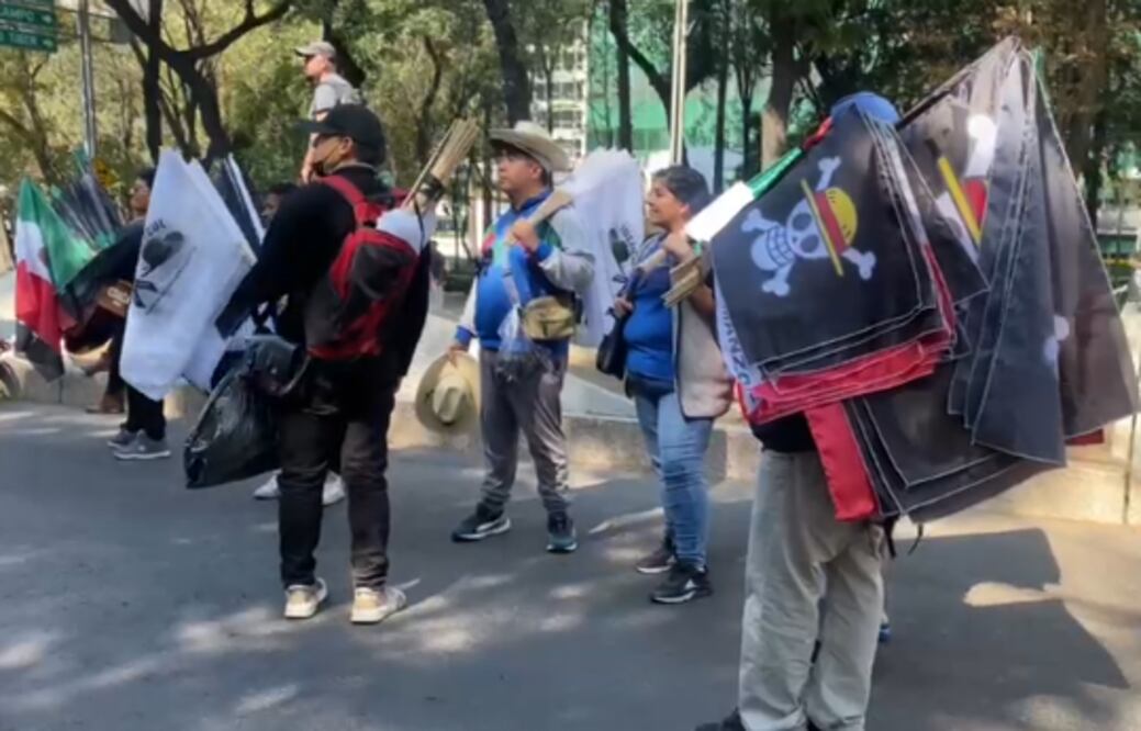 Vendedor ambulante (Foto: Captura de video)