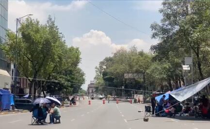 ¿En qué avenidas se encuentran los maestros de la CNTE y qué líneas del MB se ven afectadas?