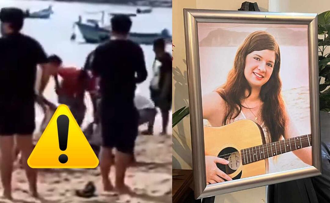 Tiburón le arranca la vida a una mujer en playa Melaque, Jalisco