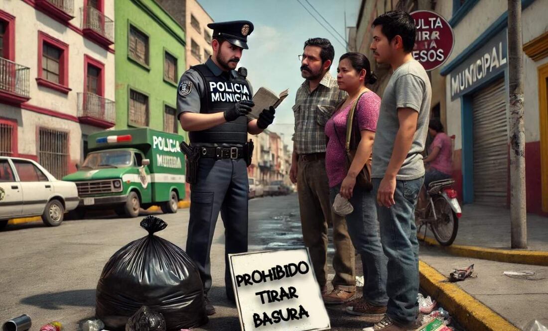 Rectivan multas en Ecatepec. Foto: (IA)