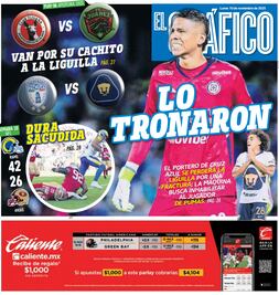 Portada El Gráfico | Lunes 10 de noviembre 2025 