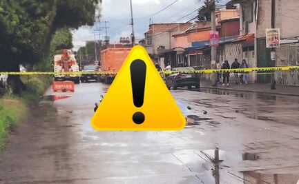 Accidente entre motociclistas provoca que mujer muera con la cabeza aplastada, en Coacalco 