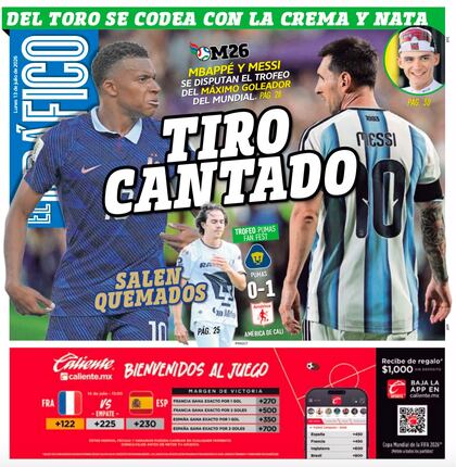 Portada El Gráfico | Lunes 13 de Julio de 2026