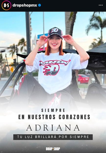 Comunicado Drop Shop (Vía: Instagram)