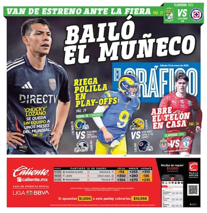 Imagen Staff El Gráfico (Portada El Gráfico | Sábado 10 de enero 2026)