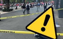 Cadáver permanece horas en banca del Centro CDMX, bloqueos de la CNTE impiden llegada de peritos