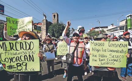 Marcha de 15 mil locatarios sigue en pie para el 4 de marzo contra reglas de la Sedeco