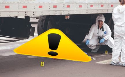 Vendedor de botellas de agua es aplastado por trailero que se pasó el alto ¿Fue detenido? 