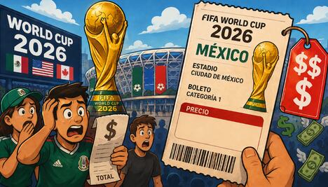 ¿Quieres ir al Mundial 2026? Esto costarían los boletos en CDMX, Guadalajara y Monterrey