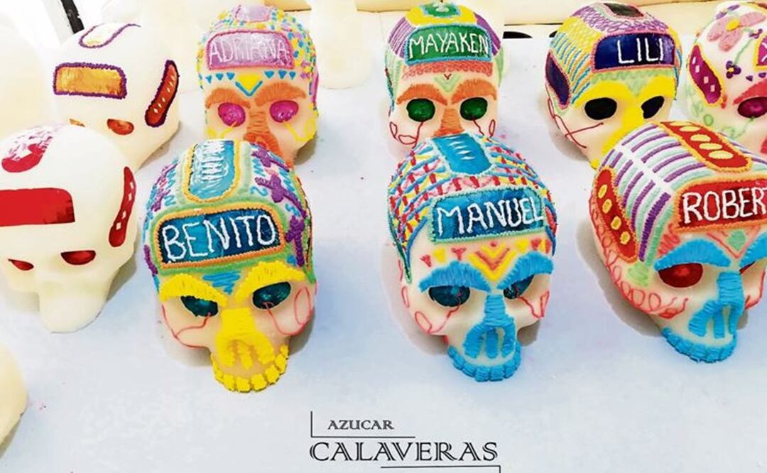 ¡Calaveritas de azúcar cruzan el charco! Son vendidas en Sudamérica y hasta Europa