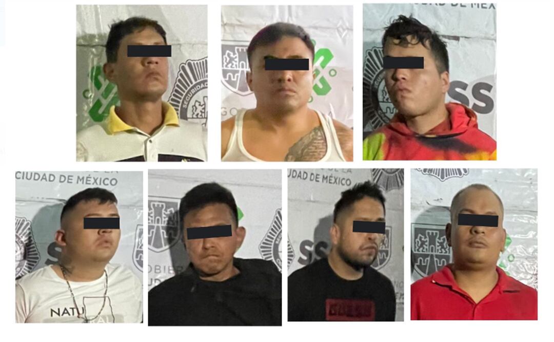 Detienen a 7 secuestradores en Tecámac y liberan a sus víctimas, operaban en Iztapalapa