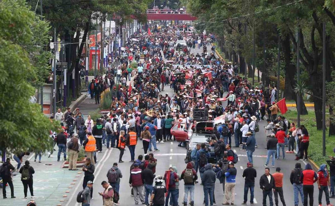 Megamarcha HOY 11 de Junio en CDMX: A qué hora empieza, calles cerradas, bloqueos y rutas alternas. Foto: (Valente Rosas)