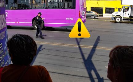 Camión de transporte público arrolla a hombre de 50 años en Venustiano Carranza