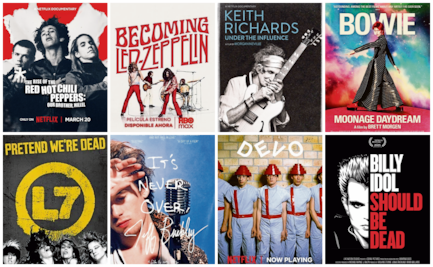¡Genial! Documentales del rock que relatan el origen de las carreras más importantes de la historia