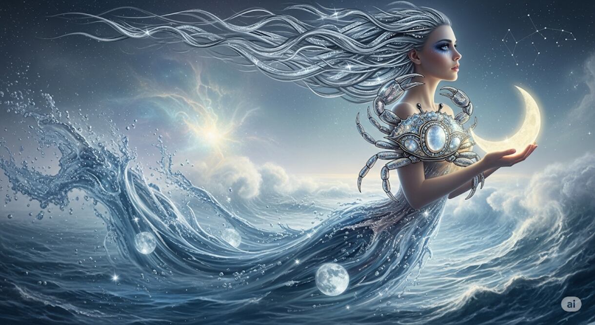 Cáncer, horóscopos El Gráfico (Foto: Creada con IA)