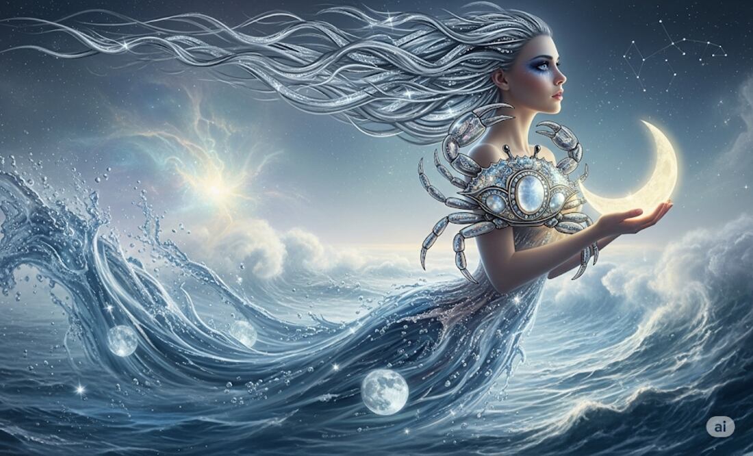 Cáncer, horóscopos El Gráfico (Foto: Creada con IA)