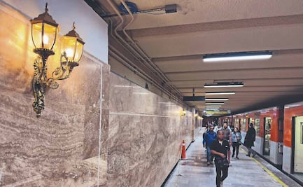 “Parecen candelabros”: Nuevas lámparas en la Línea 2 del Metro CDMX causan polémica