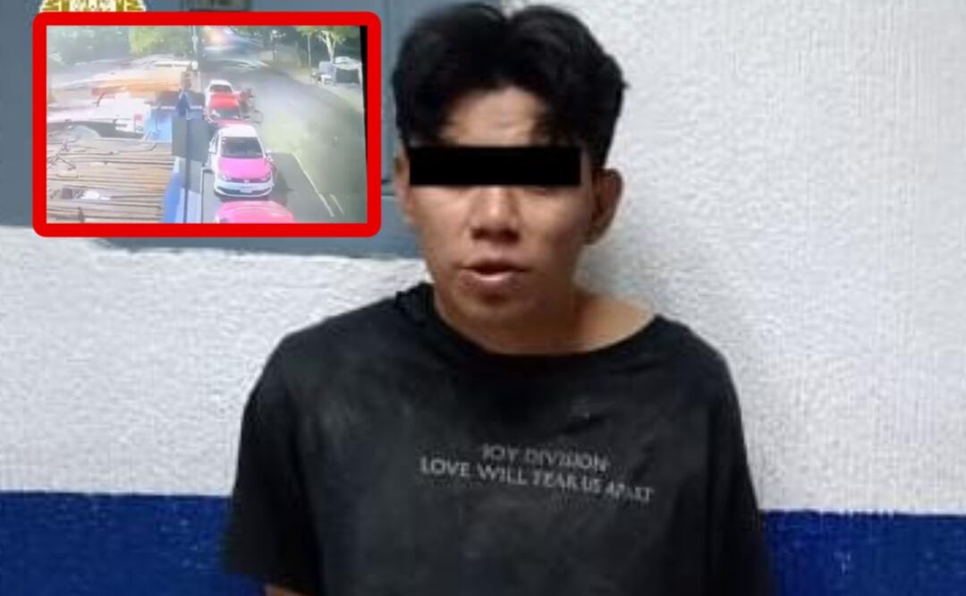 Taxistas agarran a ebrio que causó muertes y heridos en Río Churubusco; captan accidente en video