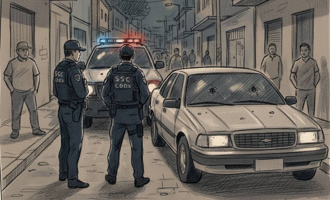 Imagen ilustrativa: IA (Comerciante sobrevive a 10 balazos: lo acribillan cuando cerraba su negocio en CDMX)