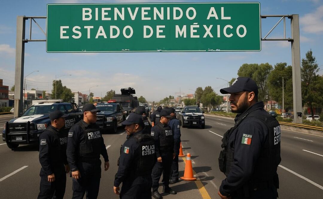 Estado de México con más asesinatos. Foto: (IA)