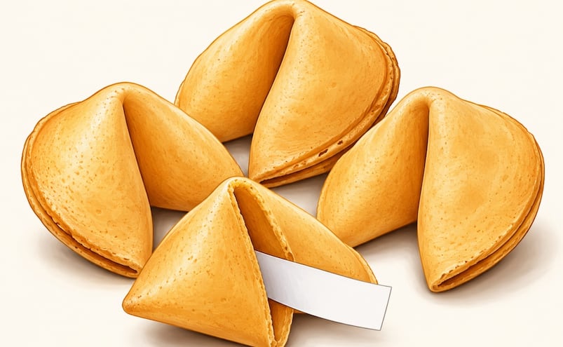 Las galletas de la fortuna no provienen de China, te diremos su origen y cómo se volvieron famosas