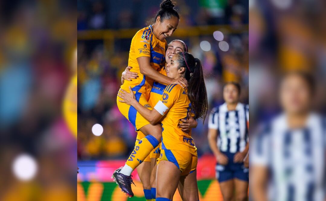 Liga MX Femenil: Tigres vence a Rayadas en la final de ida