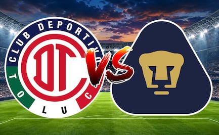 ¿Dónde ver Toluca vs Pumas EN VIVO? Canales y Horarios de la Jornada 2 de la Liga MX