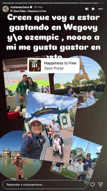 Respuesta de Mariana Echeverría (Vía: Instagram)