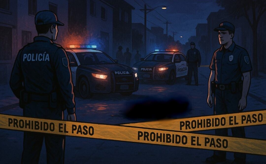 Balacera en la Álvaro Obregón. Foto: (IA)