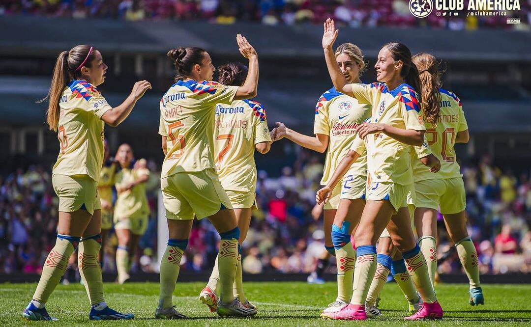 América va que vuela por el bicampeonato, son las primeras en clasificarse a 'Semis'