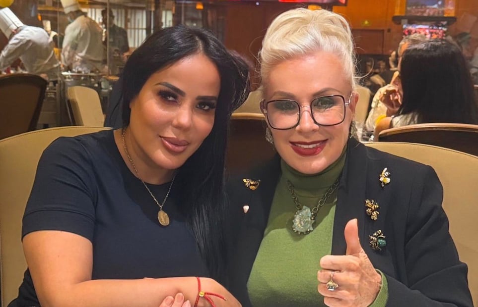 Laura Zapata junto a su abogada Mariana Gutiérrez (Vía: Instagram)