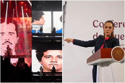 Imágenes de 'El Mencho' aparecen en concierto en Jalisco y Sheinbaum ordena investigación
