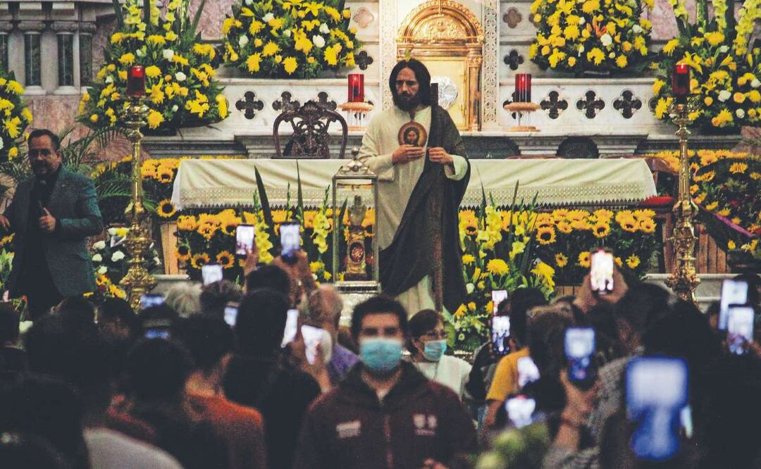 San Juditas no se queda solo pese a las inclemencias del tiempo, así se vivió su visita