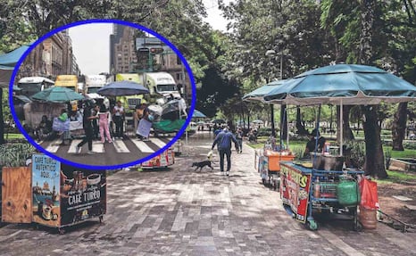 Operativo en Alameda Central disminuye puestos, pero provoca bloqueos en el Centro