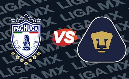 Pachuca vs Pumas: Dónde ver EN VIVO la jornada 17 de la Liga MX
