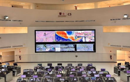 Así opera el C5 en la Central de Abasto para combatir la extorsión en tiempo récord