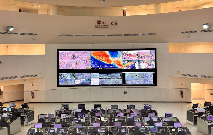 Así opera el C5 en la Central de Abasto para combatir la extorsión en tiempo récord (Foto: Google)