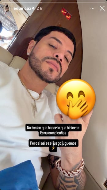 Historia de Eduin Caz (Vía: Instagram)