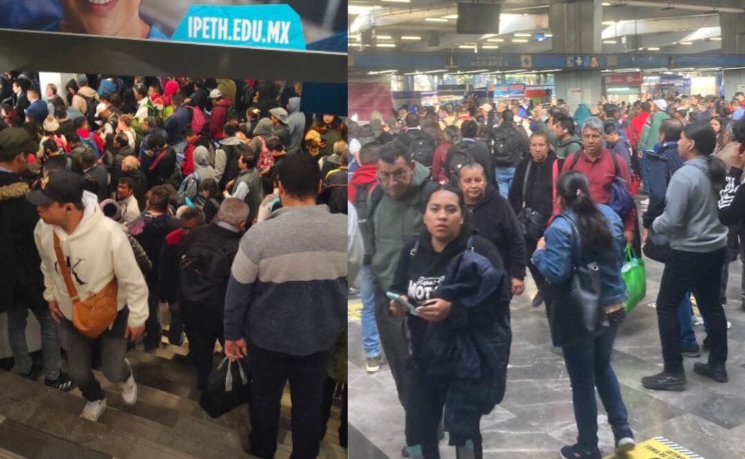 Línea 2 del Metro CDMX. Foto: (Redes Sociales)