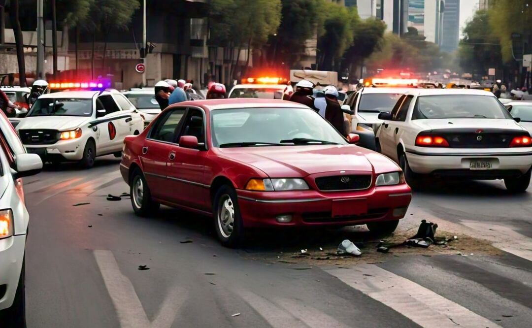 Hombre atropelló a dos jóvenes en la Álvaro Obregón, así quedaron los afectados